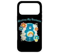 Minding My Business Patch Flower Bear Self-Care Anti-Social Case for iPhone 17 Pro Max