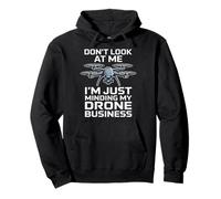 Minding My Drone - Drone Operator RC Quadcopter Fly Drone Pullover Hoodie