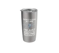 Minding My Drone - Drone Operator RC Quadcopter Fly Drone Stainless Steel Insulated Tumbler