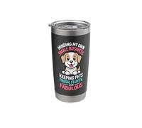 Minding My Own Small Business Self-Employed Pet Groomer Stainless Steel Insulated Tumbler