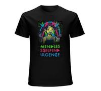 Mindless Self Indulgence Art Mens Unisex T-Shirt Graphic Print Top Black Tee S