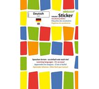 mindmemo Sticker - Basic Vocabulary German / English - 280 Sticker
