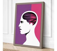 Mind's Eye Canvas Wall Art Print 30x20 Inch