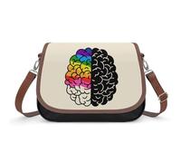 Minds of All Kinds Autism Awareness Crossbody Bags for Women Leather Tote Bag Travel Purse Shoulder Bag for Work Shopping