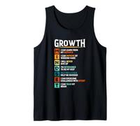 Mindset Growth Motivational Quote Inspiration Positivity Tank Top