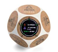 Mindsight Focused Activity Timer & Tracker | Promotes Work Life Balance & Productivity | Pomodoro 'Plus' w/ 5 Fixed timers + 5 curated Wellness Activities | Office Desk Accessory | Mindfulness | ADHD