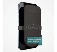 Mindsight PhoneBlock to Reduce Compulsive Phone Checking | Silicone screen cover w/ elastic strap fits most iPhones & Samsungs | Promotes Mindful Phone Use | Home, Office, Outdoors | Less Phone, More