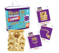 Mindware | KEVA: Brain Builders Junior | Children's Brainteaser | Ages 4+ | 1+ Players