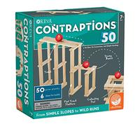 Mindware | KEVA: Contraptions 50 | Children's Brainteasers | Ages 7+ | 1+ Players