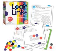 Mindware | Logic Links | Brainteaser Puzzles | Ages 6+ | 1 Player