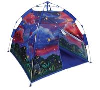 MindWare Oh So Fun! Pop-Up Firefly Tent: Glow-in-The-Dark Tent for Kids - Indoor Easy Assembly