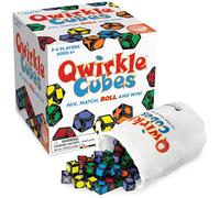 Mindware | Qwirkle Cubes | Miniature Game | Ages 6+ | 2-4 Players | 45 Minutes Playing Time