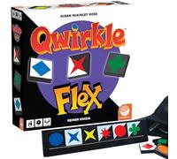 Mindware | Qwirkle Flex | Board Game | Ages 8+ | 2-4 Players | 30 Minutes Playing Time, Purple, Black, White