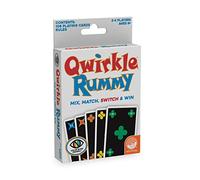 Mindware | Qwirkle Rummy (Colour-Blind-Friendly) | Family Card Game | Ages 8+ | 2-4 Players | 20 Minutes Playing Time