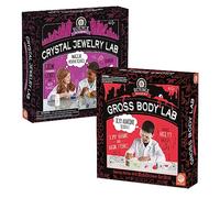 MindWare Science Academy Curious Kits (Crystal and Gross Body Labs) - Chemistry Kits for Kids