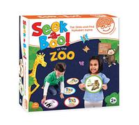 MindWare Seek-a-Boo! at The Zoo The Seek-and-Find Alphabet Matching Game - Fun Toddler Games Ages 2-4 - Improves Memory, Vocabulary and Letter Recognition