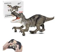 MindWissUp Light Up Remote Control Walking Dinosaurs Toy, 36.5 * 14 * 19cm Electric Tyrannosaurus Toy with Light and Sound, RechargableMovement, Tyrannosaurus rex Jurassic Toys for Boy Girls