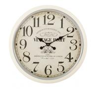 Mindy Brownes Vintage Port Cream Round Wall Clock - Dia 63cm (Set of 2)
