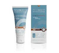 Mineaderm UV Care & Moisturising Cream SPF 50+ - Daily Sun Protection for the Face with Aloe Vera Shea Butter & Centella - Moisturising Formula - No Whitening Effect & Non-Greasy