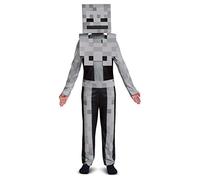 Minecraft 105109G-15L Skeleton Classic Fancy Dress Costume, Boys, Multi