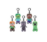 Minecraft 13Cm Character Clip On Plush Backpack Accessory