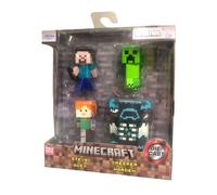Minecraft 2.5" MetalFigs 4-Pack