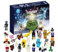 Minecraft 2023 Christmas Advent Calendar Minecraft Figures Toy Building Blocks 24 Days Countdown Surprise Blind Box Gift For Kids Fans