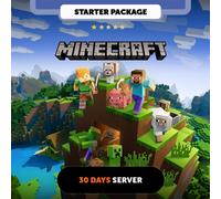 Minecraft 30 days Private server - Starter Package Code