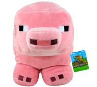 Minecraft 30cm Large Embroidered Super Soft Gift Quality Plush Toys - (30cm 12' Pig)