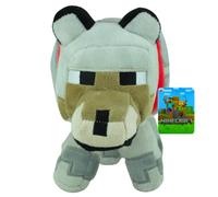 Minecraft 30cm Large Embroidered Super Soft Gift Quality Plush Toys - (30cm 12' Wolf Dog)
