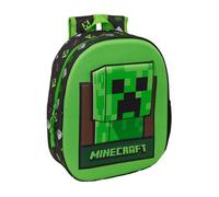 Minecraft 3D Creeper Backpack Rucksack