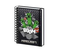 Minecraft 3D & Lenticular A5 Wirebound Notebook (One Size) (Multicoloured)
