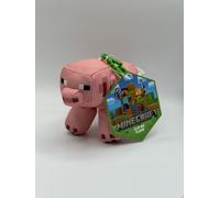 Minecraft 5 Inch Pig Bag Hanger Plush