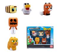 Minecraft 5 Piece SquishMe Collectors Box