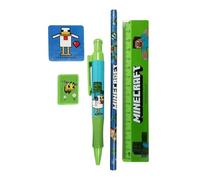 Minecraft 5-Piece Stationery Set