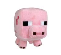 Minecraft 7" Baby Pig Plush - Soft Stuffed Animal Toy, Multi-colored, No Assembly Required