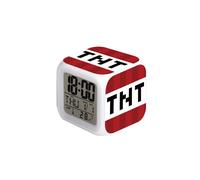 (Minecraft - 8, ) My World Alarm Clock: A Colorful Color-Changing Small Alarm Clock for Students and Bedside Clocks