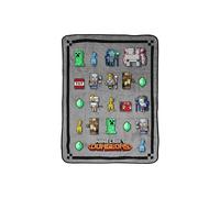 Minecraft 833279 46 x 60 in. Minecraft Dungeon Mobs Fleece Throw Blanket, Gray