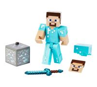 Minecraft Action Figures Comic Maker Alex Creeper Steve Cat Enderman Wolf Zombie