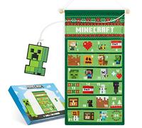 Minecraft Advent Calendar 2022, Countdown Calendar for Kids (Green Hanging Wall)