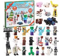 Minecraft Advent Calendar 2025: 24 Days Building Blocks Toy Figures Countdown Christmas Gift for Boys