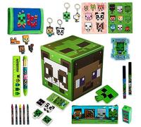 Minecraft Kids Cube Advent Calendar 24 Doors Christmas Stationery Gift
