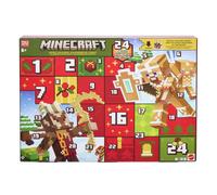 Minecraft Advent Calendar with Action Figures & 15 Accessories