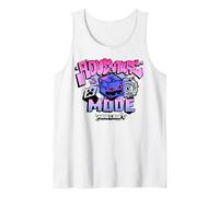 Minecraft Adventure Mode Enderman Graffiti Art and Text Tank Top