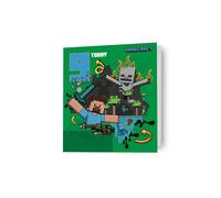 Minecraft Age 9 Birthday Card