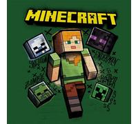 Minecraft Alex Canvas Print Green (30Cm X 30Cm X 1.8Cm)
