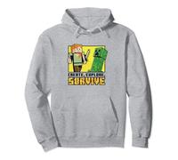 Minecraft Alex & Creeper Create, Explore, Survive Pullover Hoodie
