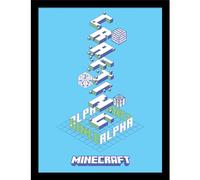 Minecraft Alpha Framed Poster