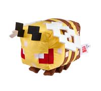 Minecraft The Game: Angry Bee 8" Plush Character Collectible Stuffed Animal - Soft Doll Inspired by Video Game Character