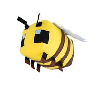 Minecraft Axolotl Bee Plush 11.8-in Character Dolls, Soft, Collectible Gift for Fans Age 3 and Older